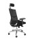 Bürostuhl my Optimax, schwarz / silber, mit Armlehnen, bis 120kg