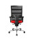 Bürodrehstuhl Sitness X-Pander Plus mit Armlehnen rot SI959WGT310