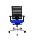 Bürodrehstuhl Sitness X-Pander Plus mit Armlehnen blau SI959WG380