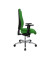 Bürostuhl Sitness 70, grün / silber, mit Armlehnen, bis 110kg
