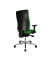 Bürostuhl Sitness 70, grün / silber, mit Armlehnen, bis 110kg
