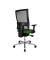 Bürostuhl Sitness 60, grün / silber, mit Armlehnen, bis 110kg