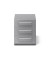 BISLEY Rollcontainer silber