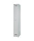 Schließfachschrank Light GL03S1245, Metall, 1 Abteil mit 3 Fächern, abschließbar, 30x185cm (BxH), lichtgrau