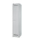 Schließfachschrank Light GL04S1245, Metall, 1 Abteil mit 3 Fächern, abschließbar, 30x185cm (BxH), lichtgrau