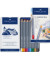 Aquarell-Buntstifte Goldfaber Aqua 12-farbig sortiert 6 x 175mm Metalletui