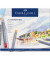 Aquarell-Buntstifte Goldfaber Aqua 24-farbig sortiert 6 x 175mm Metalletui