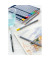 Aquarell-Buntstifte Goldfaber Aqua 24-farbig sortiert 6 x 175mm Metalletui