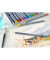 Aquarell-Buntstifte Goldfaber Aqua 24-farbig sortiert 6 x 175mm Metalletui