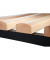 Garderobenbank Basic 8050-010, Holz, 100cm, freistehend, mit Schuhregal, buche/anthrazit
