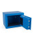 Tresor 8005826 6 l 4,2kg blau mit Elektronikschloss Metall