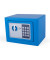 Tresor 8005826 6 l 4,2kg blau mit Elektronikschloss Metall