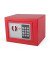 Tresor 8005611 6 l 4,2kg rot mit Elektronikschloss Metall