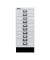 Schubladenschrank MultiDrawer™ 29er Serie L2910S696, Stahl, 10 Schubladen (Vollauszug), A4, 27,8 x 67 x 38 cm, mit Sockel, weiß