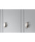 Spind 105035, Metall, 4 Abteile mit 4 Fächern, abschließbar (Schloss separat erhältlich), 117x180cm (BxH), lichtgrau