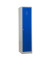 Spind 104916, Metall, 1 Abteil mit 1 Fach, abschließbar (Schloss separat erhältlich), 40x180cm (BxH), blau