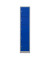 Schließfachschrank 111281, Metall, 1 Abteil mit 5 Fächern, abschließbar (Schloss separat erhältlich), 41x190cm (BxH), blau