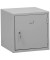 Schließfachschrank 106997, Metall, 1 Abteil mit 1 Fach, abschließbar, 38x38cm (BxH), lichtgrau