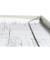 Planschrank 111758, Stahl abschließbar, 10 Schubladen, A0, 140 x 105 x 95 cm, lichtgrau