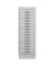 Schubladenschrank 100498, Stahl, 15 Schubladen, A4, 30 x 90 x 40 cm, lichtgrau