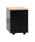 Gürkan Rollcontainer schwarz/schwarz
