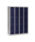 Schließfachschrank MonoBloc ML11Q4505, Metall, 4 Abteile mit 16 Fächern, abschließbar, 118,3x170cm (BxH), blau
