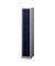 Schließfachschrank MonoBloc ML03S4505, Metall, 1 Abteil mit 4 Fächern, abschließbar, 32,2x170cm (BxH), blau