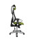 Bürostuhl Sitness 45, grün / chrom, mit Armlehnen, bis 110kg