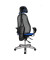 B&uuml;rostuhl Sitness 45, royalblau / chrom, mit Armlehnen, bis 110kg, mit Kopfst&uuml;tze