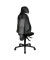 Bürostuhl Free Art mit Kopfstütze, schwarz / schwarz, bis 110kg