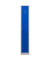 Spind 104752, Metall, 1 Abteil mit 1 Fach, abschließbar, 30x180cm (BxH), blau