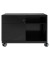 Rollcontainer CADM08LH633 Note Caddy, schwarz, 2 Schubladen, Stahl, abschlie&szlig;bar