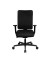 Bürostuhl Sitness Open X (P) Deluxe, schwarz / schwarz, mit Armlehnen, bis 110kg
