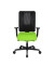 Bürostuhl Sitness Open X (N) Deluxe mit Schiebesitz, apfelgrün/schwarz / schwarz, mit Armlehnen, bis 110kg