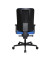 Bürostuhl Sitness Open X (P) Deluxe mit Schiebesitz, blau / schwarz, mit Armlehnen, bis 110kg