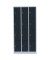 Schließfachschrank 520438, Metall, 3 Abteile mit 12 Fächern, abschließbar, 88,5x180cm (BxH), anthrazit