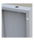 Schließfachschrank 520440, Metall, 4 Abteile mit 16 Fächern, abschließbar, 117x180cm (BxH), lichtgrau