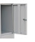Schließfachschrank 520440, Metall, 4 Abteile mit 16 Fächern, abschließbar, 117x180cm (BxH), lichtgrau