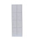 Schließfachschrank 520420, Metall, 2 Abteile mit 8 Fächern, abschließbar, 60x180cm (BxH), lichtgrau
