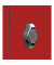 Spind 523234, Metall, 3 Abteile mit 6 Fächern, 118,5x180cm (BxH), rot