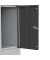Schließfachschrank 520548, Metall, 4 Abteile mit 20 Fächern, abschließbar, 117x180cm (BxH), anthrazit