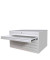 Planschrank 565310, Stahl abschließbar, 6 Schubladen, A0, 140,5 x 60,5 x 95,5 cm, lichtgrau
