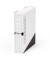 Archivbox A75 203301, A4, weiß/schwarz, Wellpappe