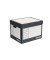 Archivbox, 43l, Klappdeckel, 41x35x30cm, i: 39x33x29cm, anthrazit