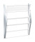 Wandprospekthalter A3 quer silber 475x80x540mm