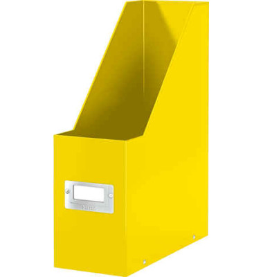 Stehsammler Click & Store WOW 6047-00-16, A4, gelb, Karton, 1.200 g/qm, 103mm