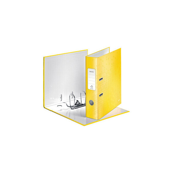 4002432120406 - Ordner wow 80mm din A4 Werkstoff Graupappe Material der Kaschierung außen Papier laminiert Material der Kaschierung innen Papier laminiert gelb