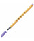 Fineliner point 88, 88/59, orange, wei&szlig;e Streifen (Schreibfarbe: hellila), 0,4mm