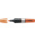 Textmarker Boss Luminator, 71/54, orange, 2-5mm Keilspitze
