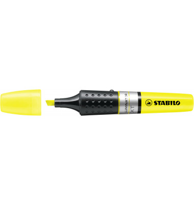 Textmarker Boss Luminator, 71/24, gelb, 2-5mm Keilspitze